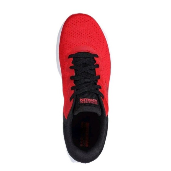 SKECHERS MENS GO RUN LITE ANCHORAGE RUNNING SHOES #220898/RDBK-Various Sizes main image 7